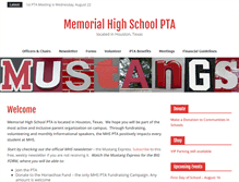 Tablet Screenshot of mhspta.com